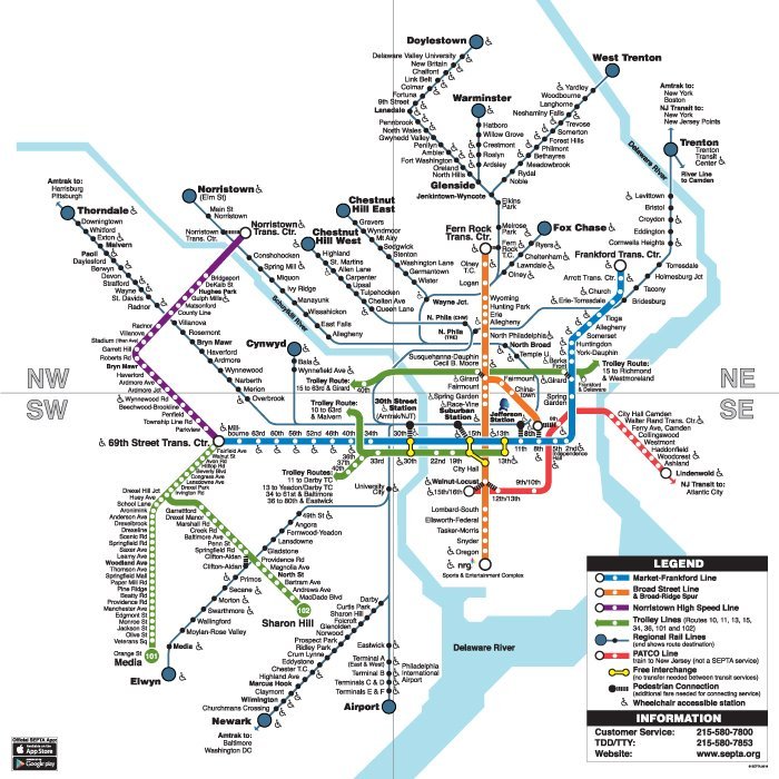 How Can I Get Around Philadelphia Using Public Transportation?