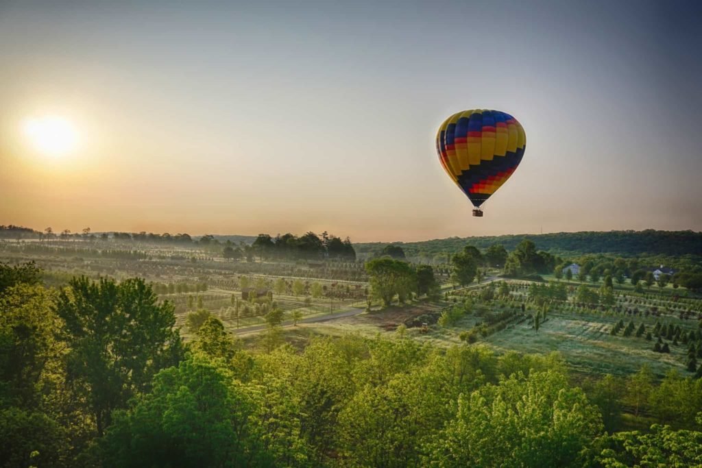 What Are Some Options For Hot Air Balloon Rides Near Philadelphia?