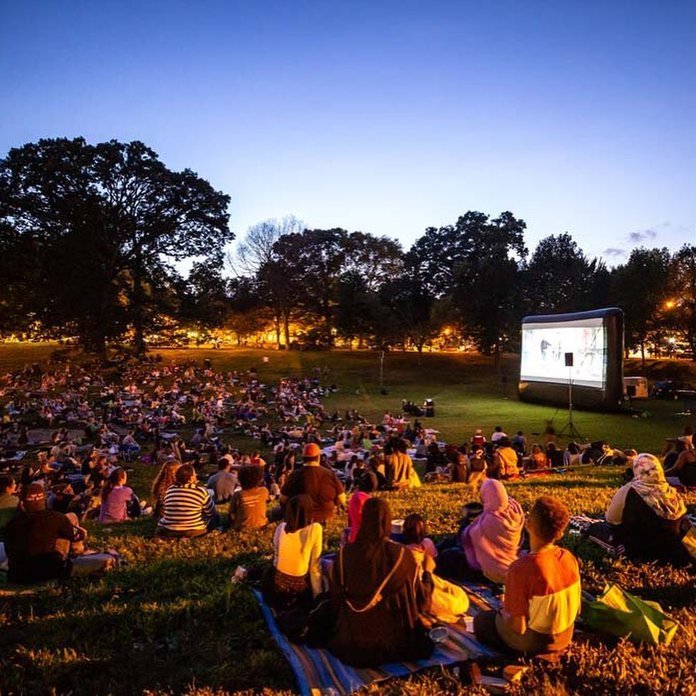 What Are Some Options For Outdoor Film Screenings In Philadelphia?