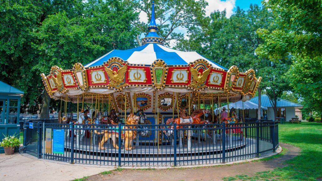 Ride The Historic Carousel At Franklin Square