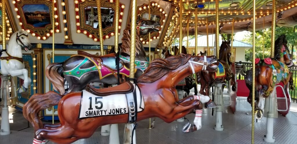 Ride The Historic Carousel At Franklin Square