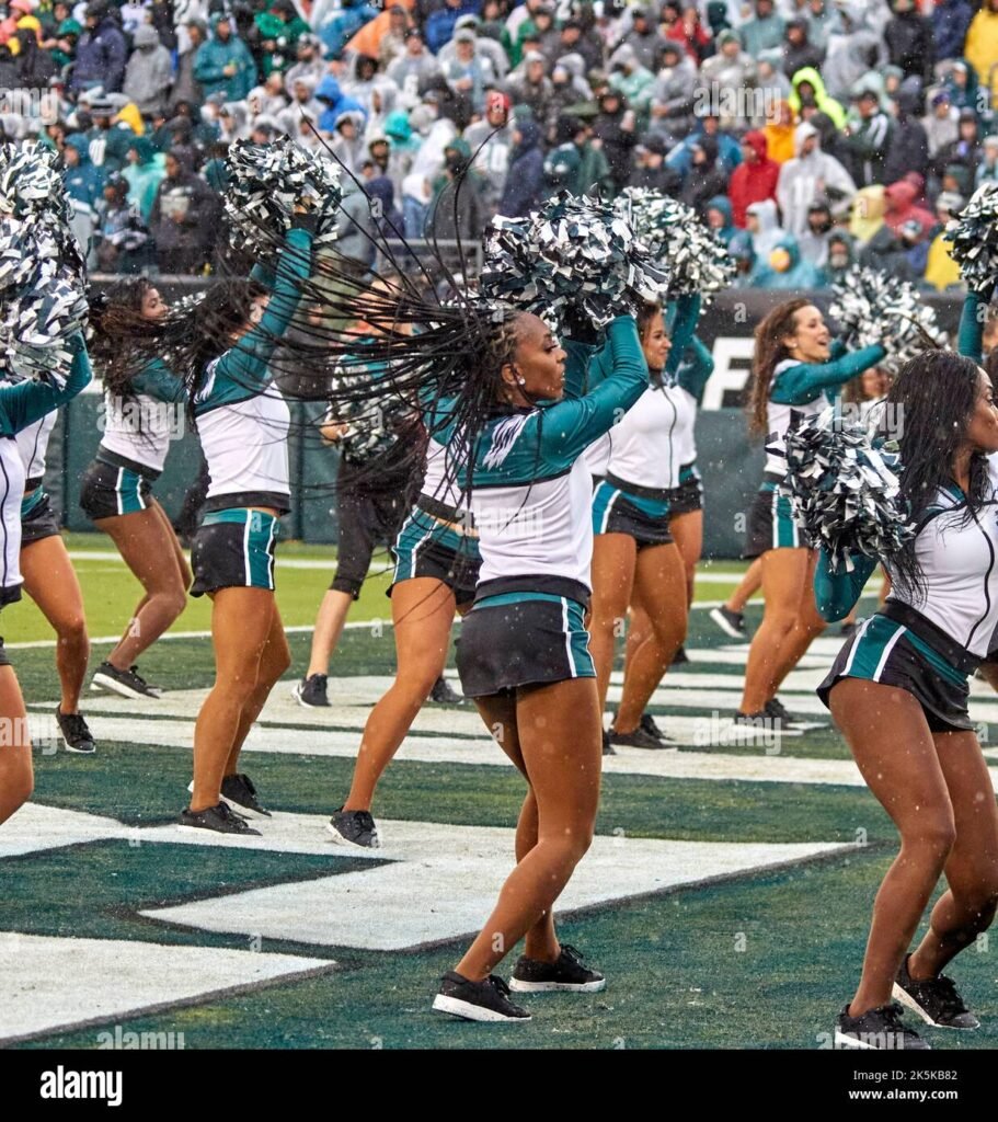 Cheer At An Eagles Game At Lincoln Financial Field