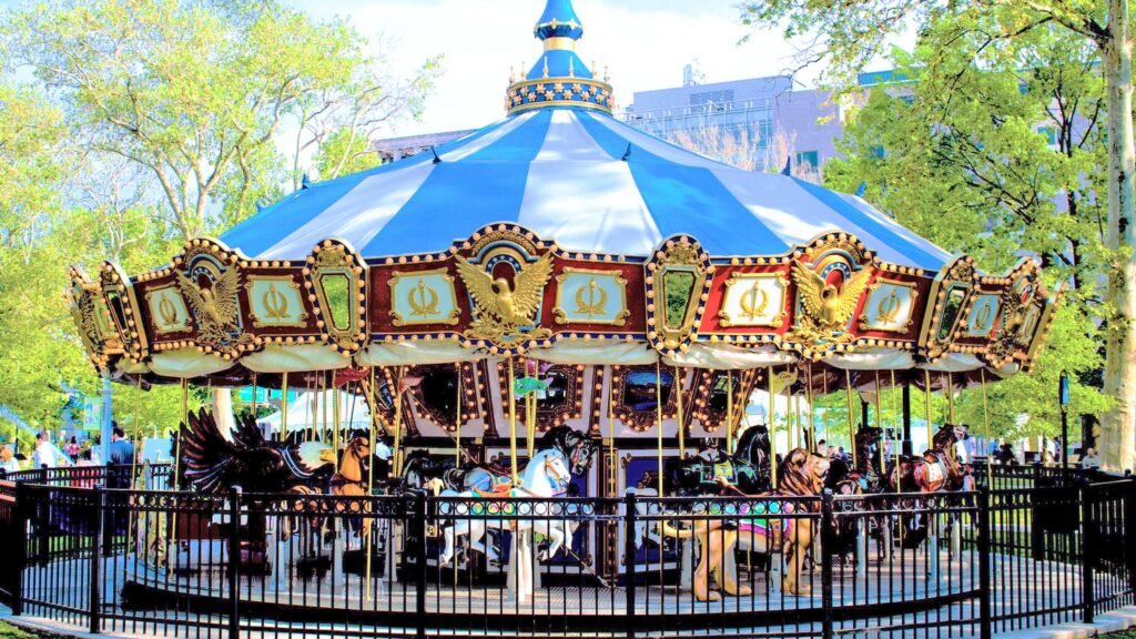 Ride The Carousel In Franklin Square