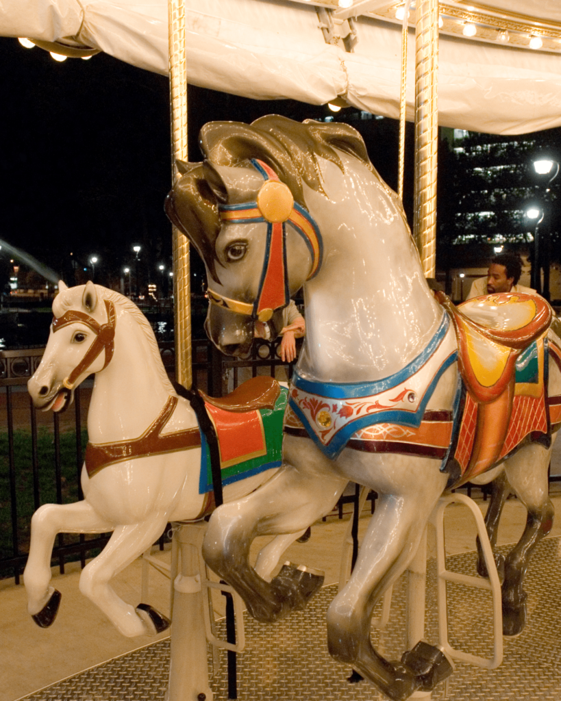 Ride The Carousel In Franklin Square